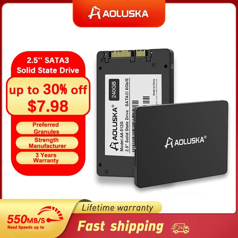 AOLUSKA SSD 1 TB SATA 3 HDD 256GB 480GB 500GB ָ Ʈ ̺, PC Ʈ ũž 2.5 ϵ ũ, 240 GB 512GB 2TB 120GB 128GB